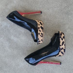 Steve Madden Calf Hair Platform Shoes